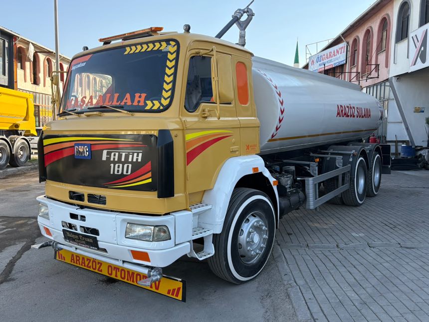 BMC Fatih 180 su tankeri arazöz — şantiye ve tarla sulama